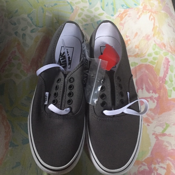 Authentic Gray Vans