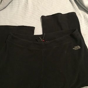Black fleece pants