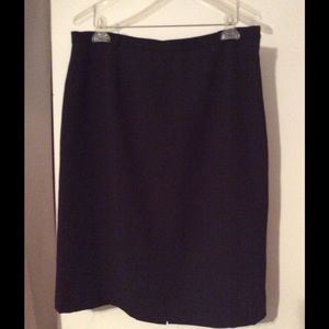 Black skirt