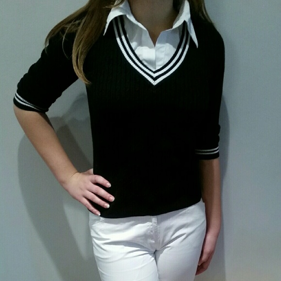 Cute sweater / button down