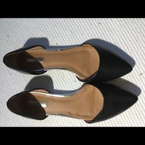 Size 11 leather flats by halogen