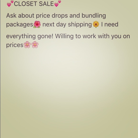EVERYTHING IN MY CLOSET