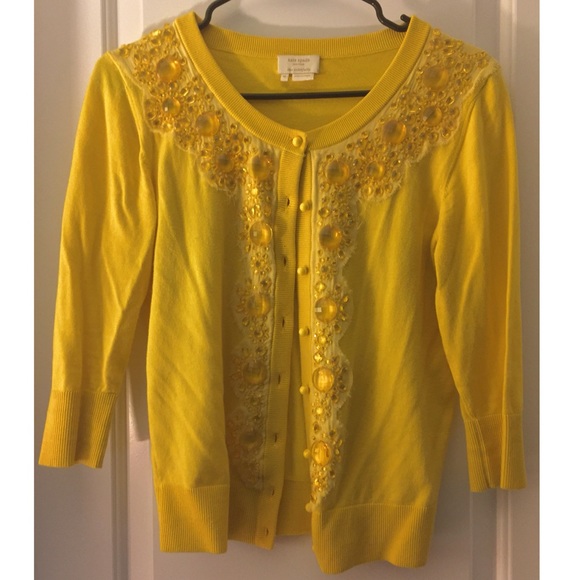 Kate Spade Jeweled cardigan. AUTHENTIC