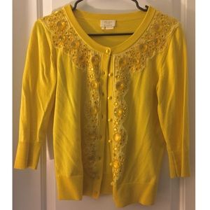 Kate Spade Jeweled cardigan. AUTHENTIC