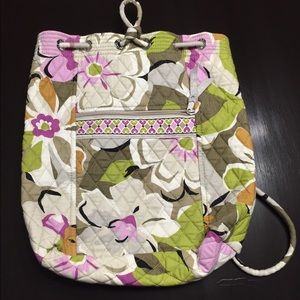 Vera Bradley drawstring bag