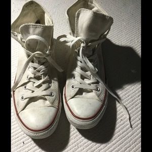Hightop converse chucks women's 11 men's 9
