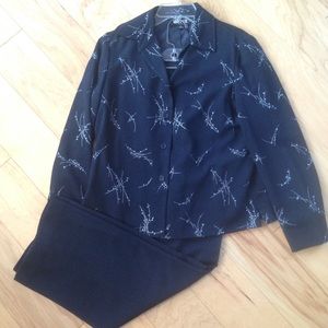 Kasper Petite Grey Suite