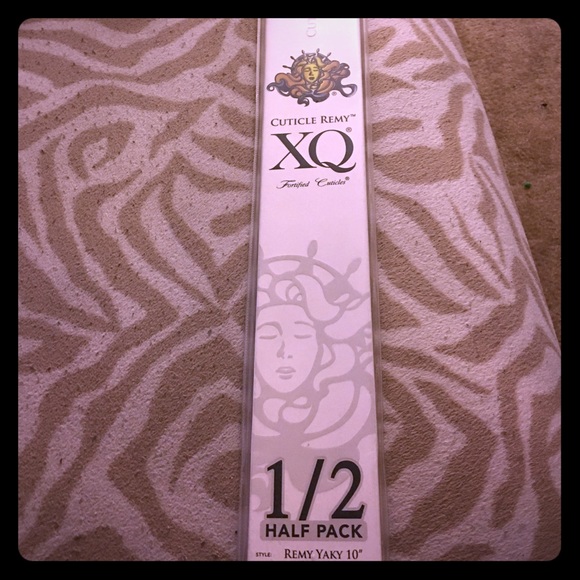 Selling Half pack of unopened Remy Yaky hair by XQ