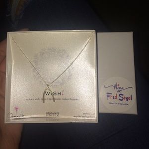 Dogeared wishbone necklace