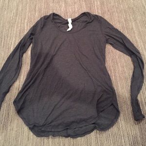 Plain Lululemon black shirt