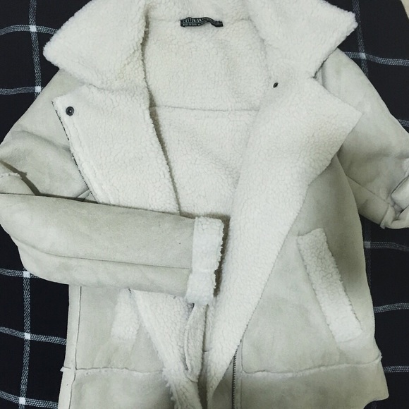 Shearling Moto Jacket