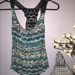 Aztec design tops