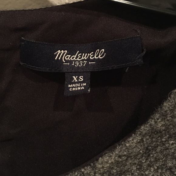Madewell Wool Shift Dress - Picture 3 of 4
