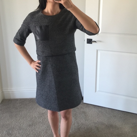 Madewell Wool Shift Dress