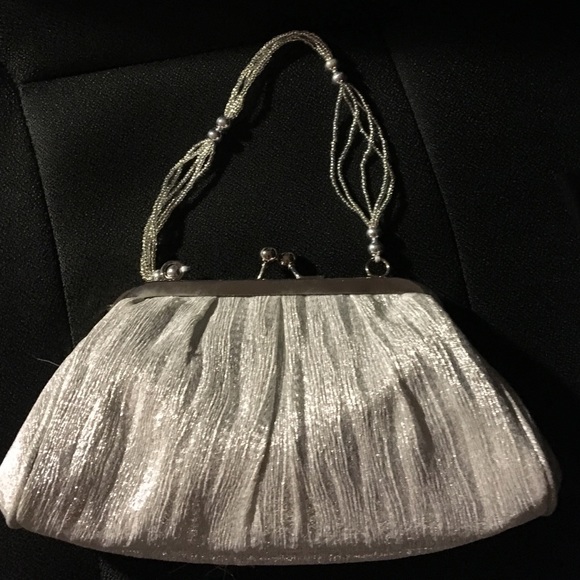 La Regale clutch with beaded strap