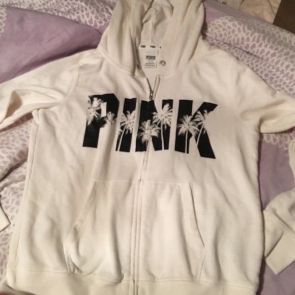 💜💜Pink - Victoria secret  zip-up💜💜