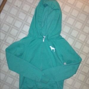 Pink (Victoria's Secret) zip up jacket