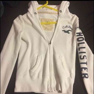Hollister zip up jacket