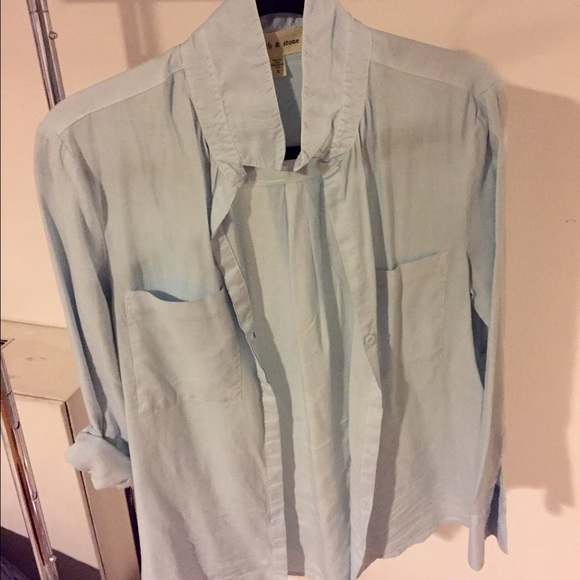Light blue Cloth & Stone button up