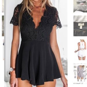 Crochet romper