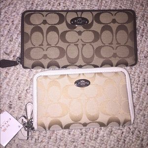 BUNDLE 2 Coach Wallets