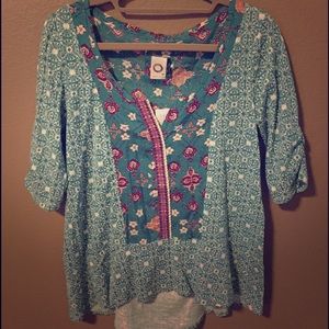 Anthropologie Boho Blouse