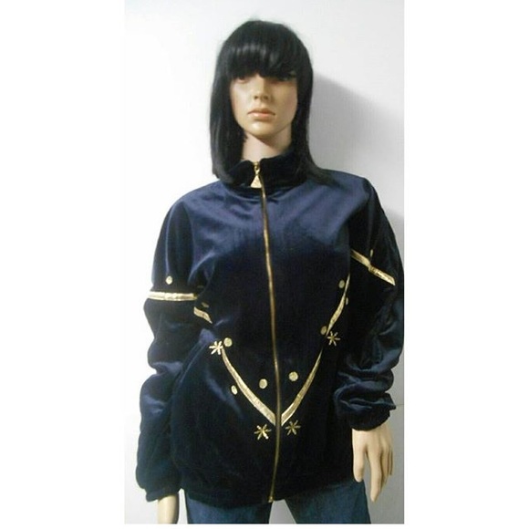 Vintage velour sweat shirt