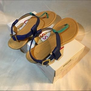 Blue/Turquoise Sandals