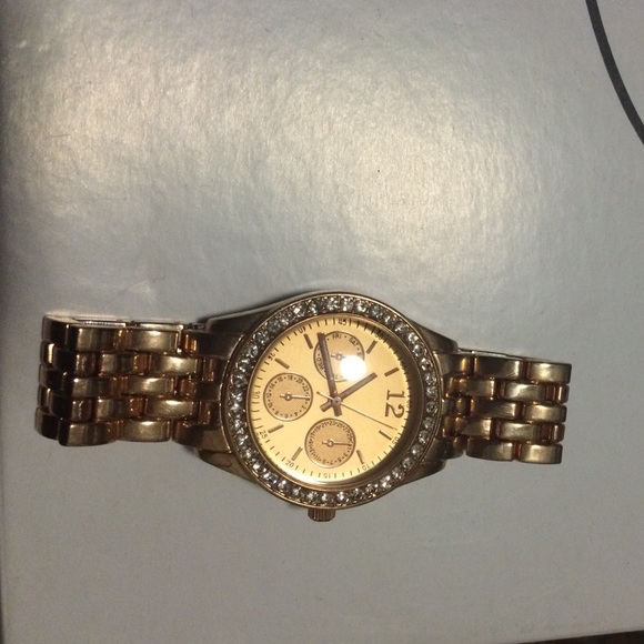 Faux Gold Watch