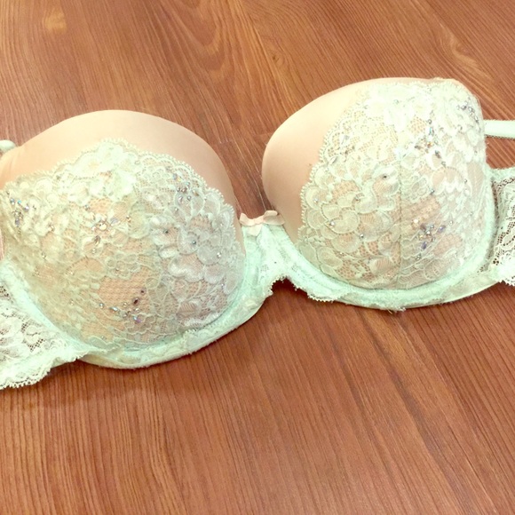 Victoria Secret Blue Lace Bra