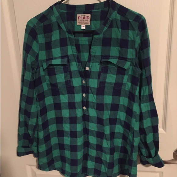 Plaid long sleeve