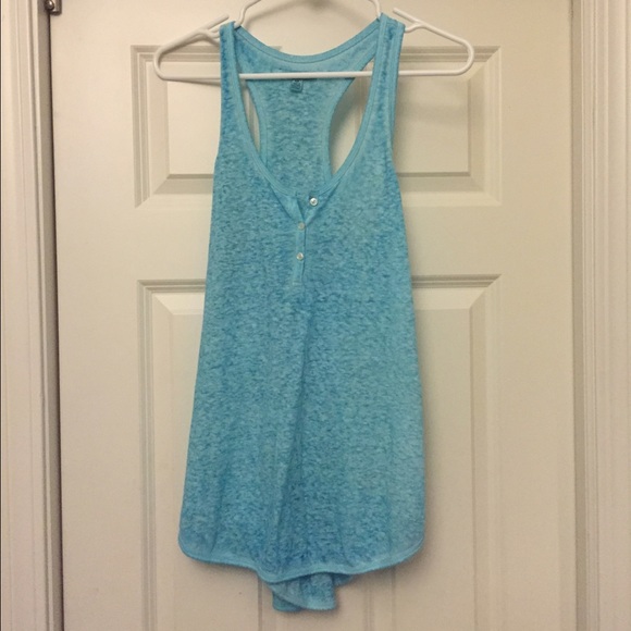 Blue tank top