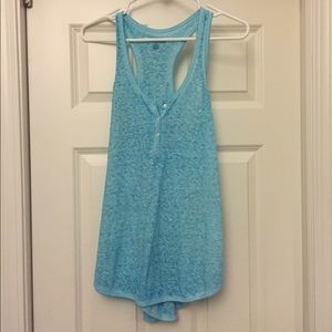 Blue tank top