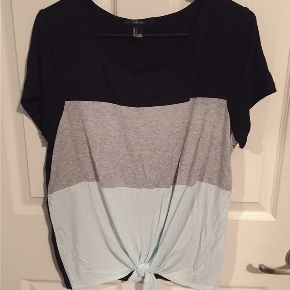 Forever 21 color block tshirt