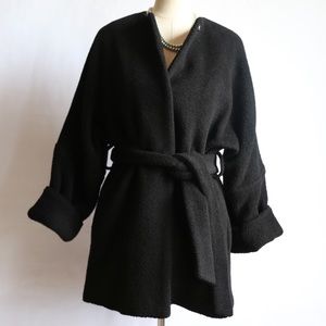 NWOT Franco Mirabelli Wrap Coat