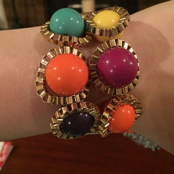 Colorful beaded bracelet