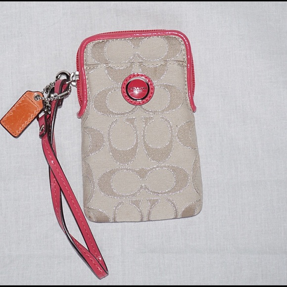 Coach phone case wallet