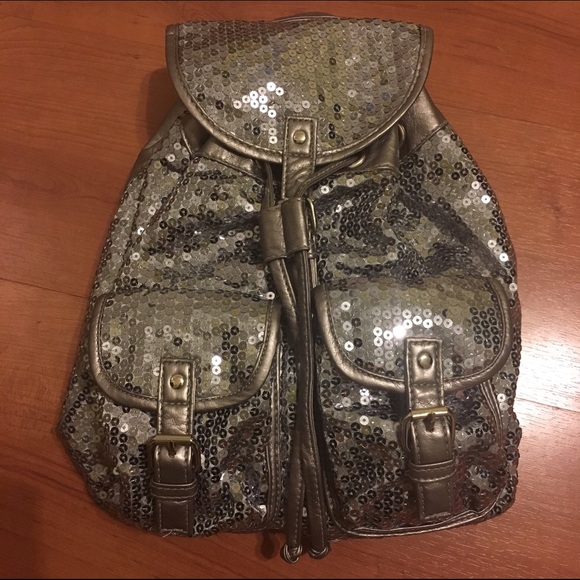 💫sequin backpack bag✨