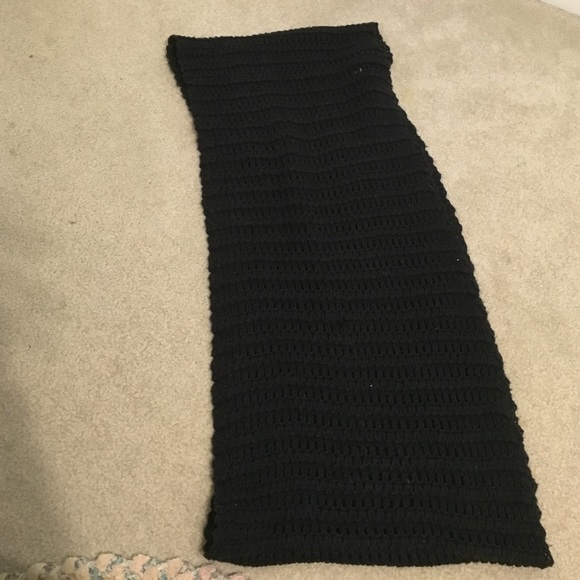 Victoria secret black infinity scarf