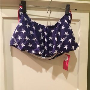 Crossback america target bikini redwhiteblue
