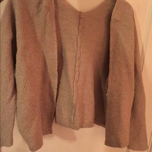 Brandy tan cardigan