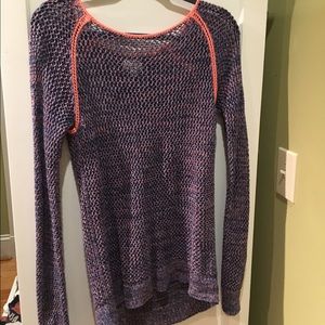 American Eagle blue knit sweater