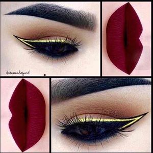 Waterproof long lasting MAROON MATTE lipstick