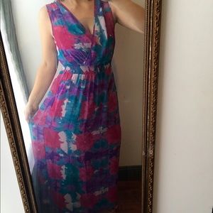 Floral maxi dress by Laundry