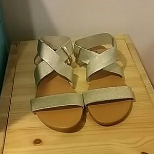 WW Gold Sandals
