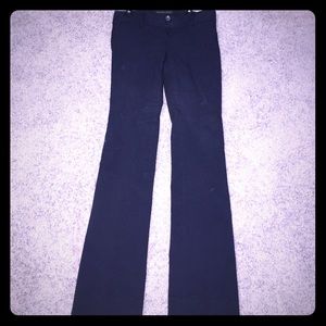 Navy blue slacks