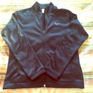 Womens black Nike golf therma fit