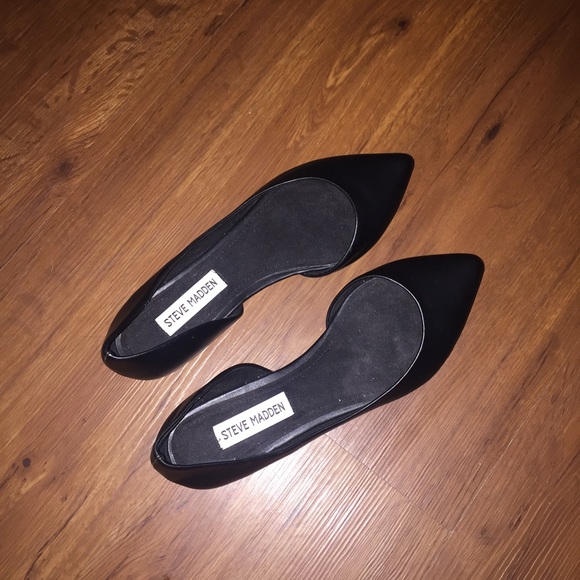STEVE MADDEN - Flawless black flats