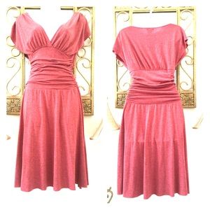 Wet seal Shoulder drop sleeve mid length Dress SzS