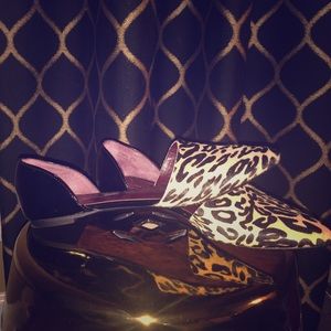 Report Signature SOPHE Calf Hair D'Orsay Flats!!